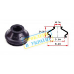 Пильник опори кульової рульового наконечника (універсальний) (16x31x24) 