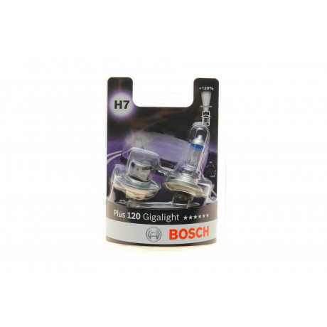 Автолампа H7 12V 55W PX26d Gigalight +120%