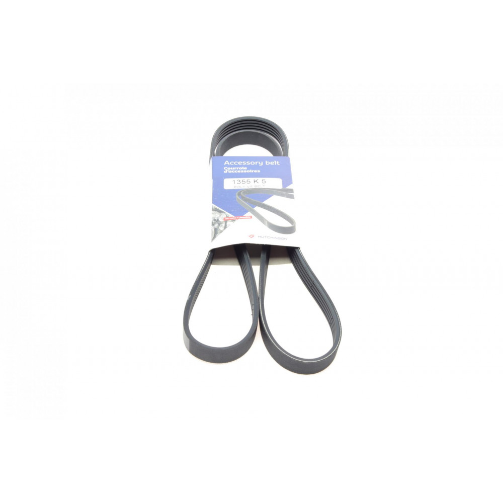 Ремінь генератора Opel Astra/Corsa 1.0/1.2/1.4 00-/Suzuki Wagon R 1.0/1.2 04-05 (5PK1355)