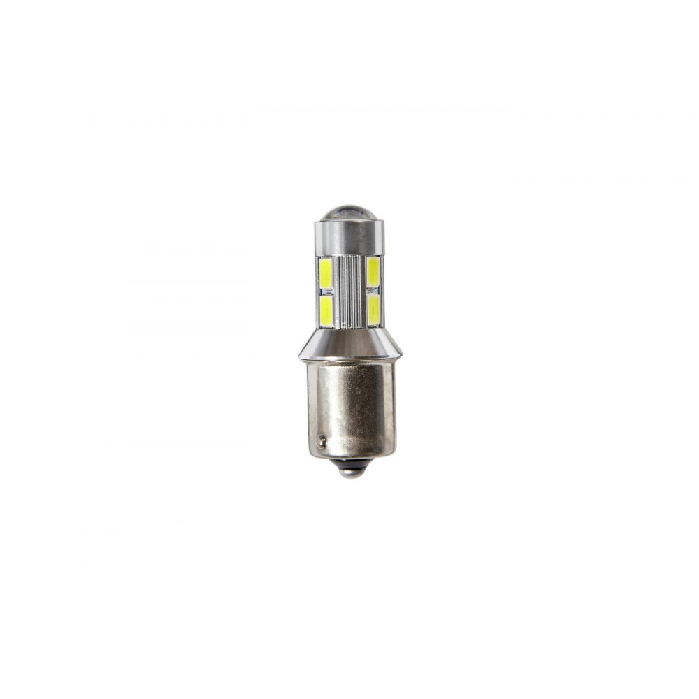 Автолампа R5W 12V 3W BA15s (SCC) LED (6000K/400 lm/5x Long life) (2шт.)