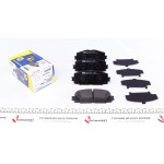 Колодки гальмівні (передні) Toyota Corolla 12-/Yaris 05-/Prius 11-/Mazda Familia 18- 