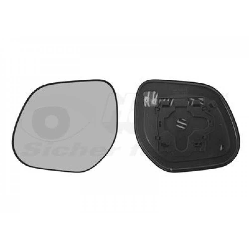 Скло дзеркала (з підігрівом) Citroen C-Crosser/Peugeot 4007 2.0/2.2 HDi/2.4 16V 07- (L)