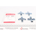 Планка супорта (переднього) прижимна (к-кт) VW Touareg/Porsche Cayenne/Macan 10- (Brembo) 