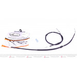 Трос ручника (задній) Ford Fiesta 1.3-1.6 TDCi 01-10 (1445/1257+1305/1116mm) 