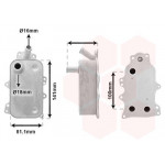 Радіатор масляний Ford Transit 2.2/2.4 TDCI 06- (теплообмінник) 