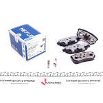 Колодки гальмівні (задні) Mitsubishi Outlander/Lancer 01- (Akebono) 