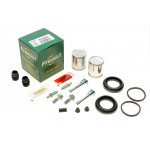 Ремкомплект супорта (переднього) Mitsubishi L200 01-05 (d=43mm) (+2 поршня/направляюча) (Tokico) 