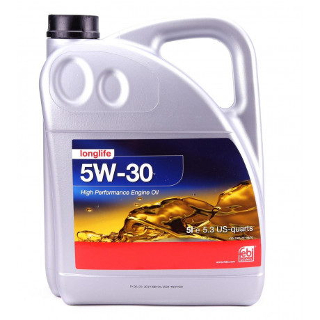 Олива Longlife 5W30 (5L) (GM Dexos 2/MB 229,51/229,52/VW 502 00/505 00/505 01)