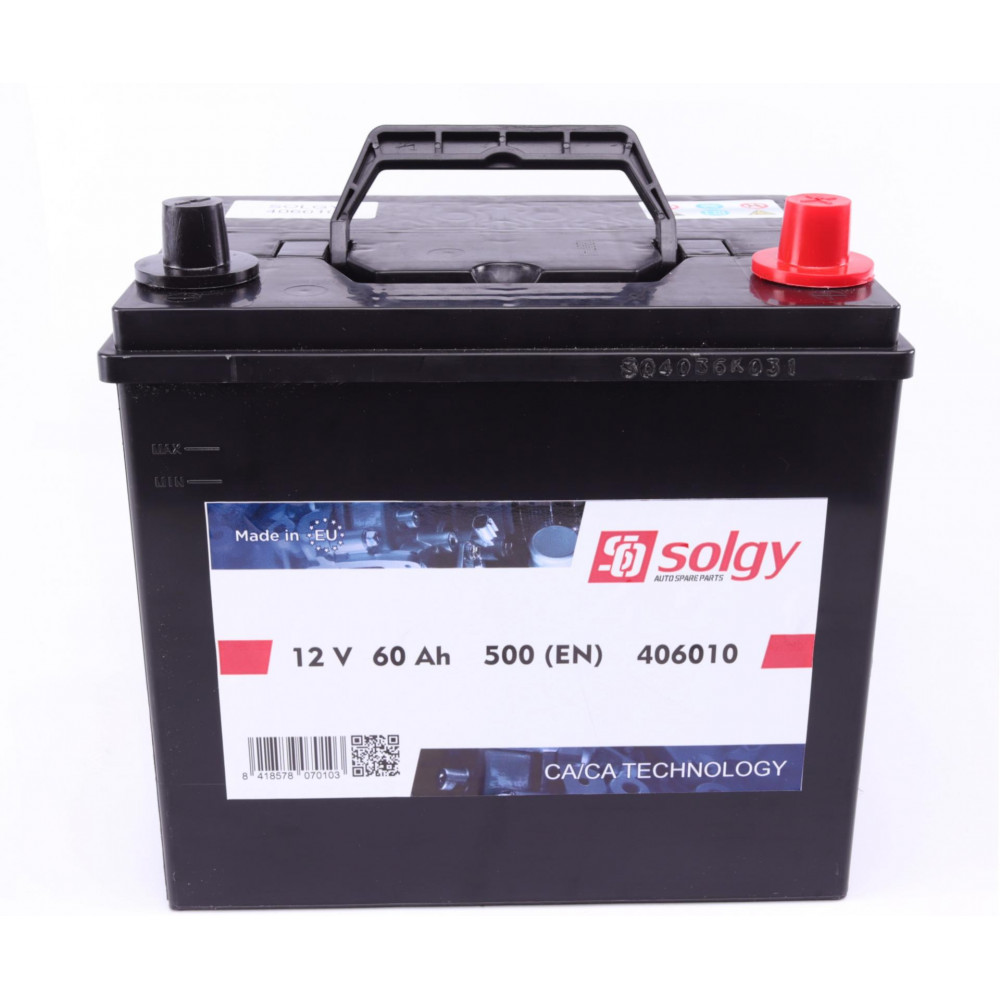 Акумуляторна батарея 60Ah/500A (230x172x222/+R) Азія