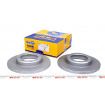 Диск гальмівний (задній) Renault Master 2.3dCi 10- (302x18) (спарка) (з покриттям) 