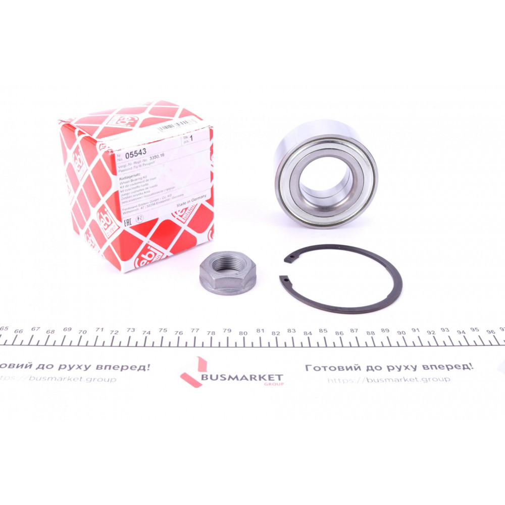Підшипник маточини (передньої) Peugeot Partner/Citroen Berlingo 98- (42x82x36)