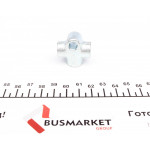 З'єднувач трубки гальмівний (M10x1) (мама/мама/мама) 