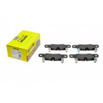 Колодки гальмівні (задні) Porsche Cayenne 10- (187.5x76x17.4) (Brembo) 