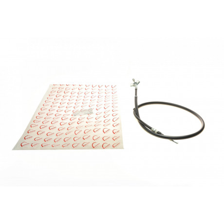 Трос ручника (задній) (L) MB Sprinter 408-416/VW LT 46 (9044200185)