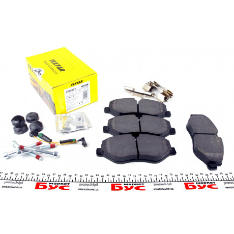 Колодки гальмівні (передні) MB Sprinter (906) /Vito (W639) (Brembo) Q+ (з датчиками)