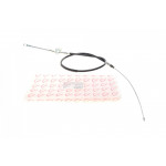 Трос ручника (задній) (L) DB 407-410 (6114201685) 