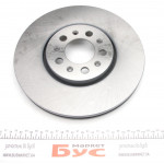 Диск гальмівний (передній) Skoda Roomster 06- (288x25) 