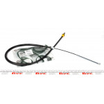 Трос ручника (задній) Renault Master 98- (1420/1048mm) (барабанні гальма) 