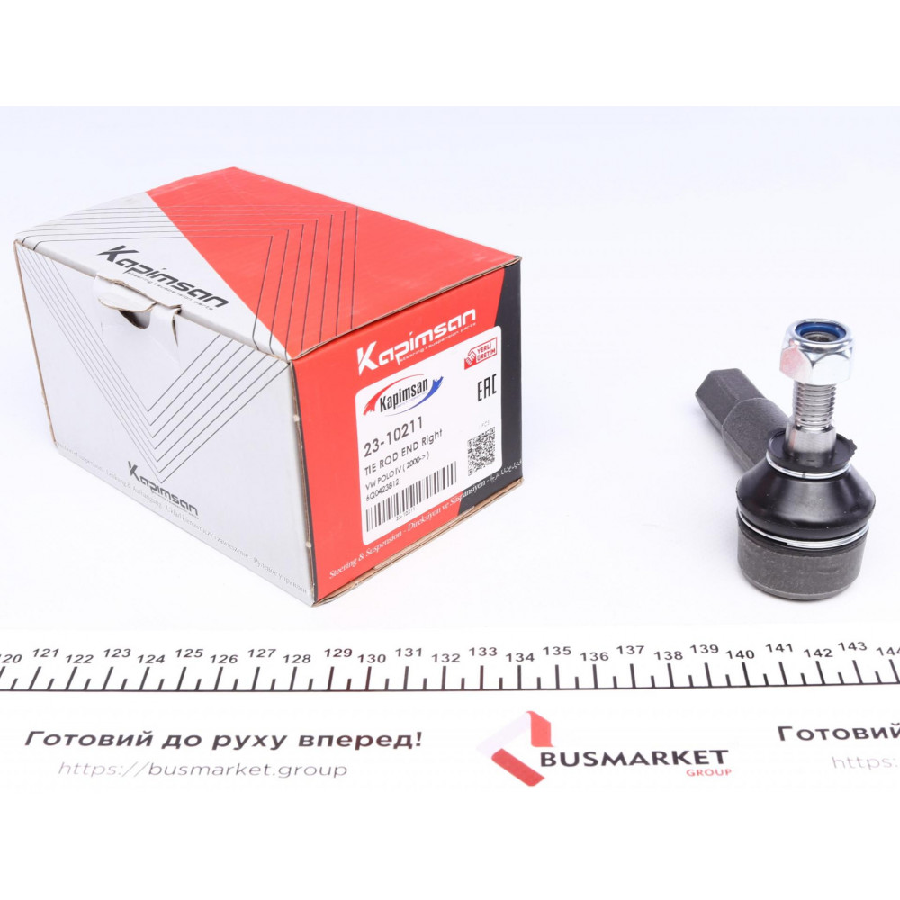 Наконечник тяги рульової (R) Seat Cordoba/Ibiza/Skoda Fabia/Roomster/VW Polo 01- (M14x1,5)