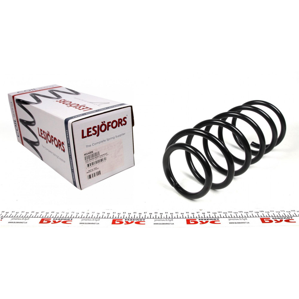 Пружина (передня) Chevrolet Aveo/Kalos 1.4/1.4 16V/1.5 05- (накл.зад.ч./седан)