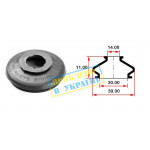 Пильник опори кульової рульового наконечника (універсальний) (30х14x11/39) 