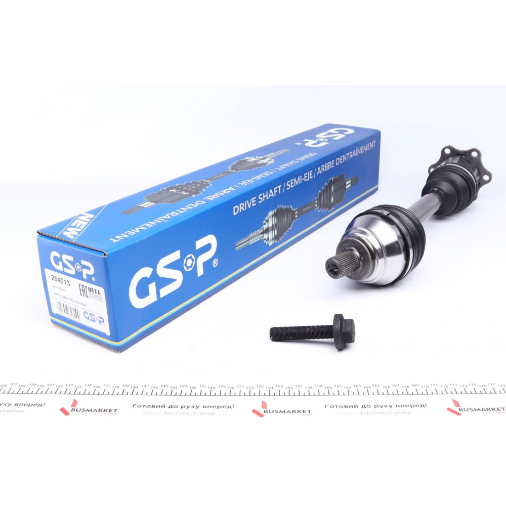 Піввісь VW Caddy 1.9TDI 04-10 (L) (36x479.5) (DSG)