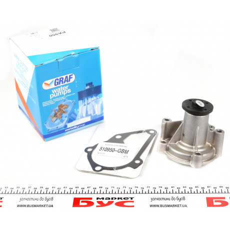 Помпа води Hyundai Accent II/III/Elantra/Getz/Matrix/Kia Cerato/Rio II 1.4/1.5/1.6 99- (R/B) (6 лоп)