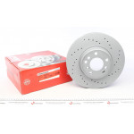 Диск гальмівний (передній) BMW X5 (E53) 00-06 (332x30) (з покриттям) (з отвором) (вентильований) 