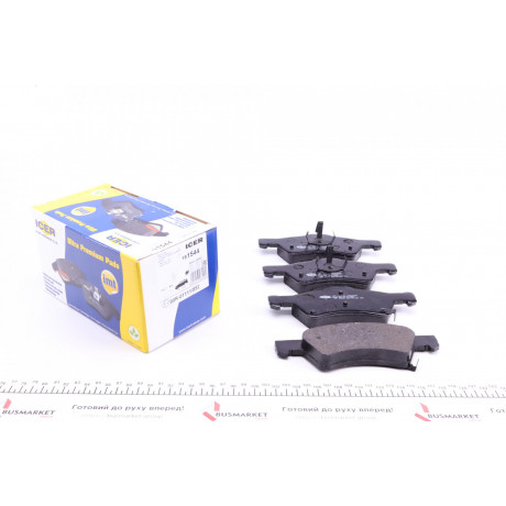 Колодки гальмівні (передні) Chrysler Voyager IV 00-08/Dodge Caravan 00-07/Grand Caravan 07-