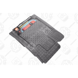 Килим гумовий UNI BURAN ЧОРНИЙ 5ШТ. / УП. <ДК>