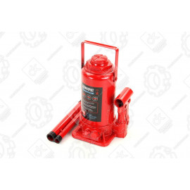 Домкрат бутылочный, 12т, красный H=210/400 <ДК>