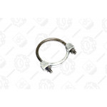 Хомут глушника КАМАЗ, ГАЗ, ЗІЛ, Іномарки d = 66,5 в зборі <ДК> 