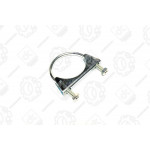 Хомут глушника КАМАЗ, ГАЗ, ЗІЛ, Іномарки d = 66,5 в зб. <ДК> 