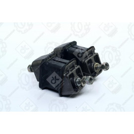 К-т крепл. опори двиг. перед. (2 подушки + кріплення) ГАЗ 3309,33104, ГАЗЕЛЬ <ДК>