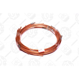 Трубка гальмівна ГАЗ 3307 компл. 12 трубок (мідні) <ДК>  Трубка гальмівна ГАЗ 3307 компл. 12 трубок (мідні) <ДК>