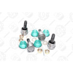 Шарнір тяги рульової Газель 4шт. (у зб. з маслянкою) <ДК> 