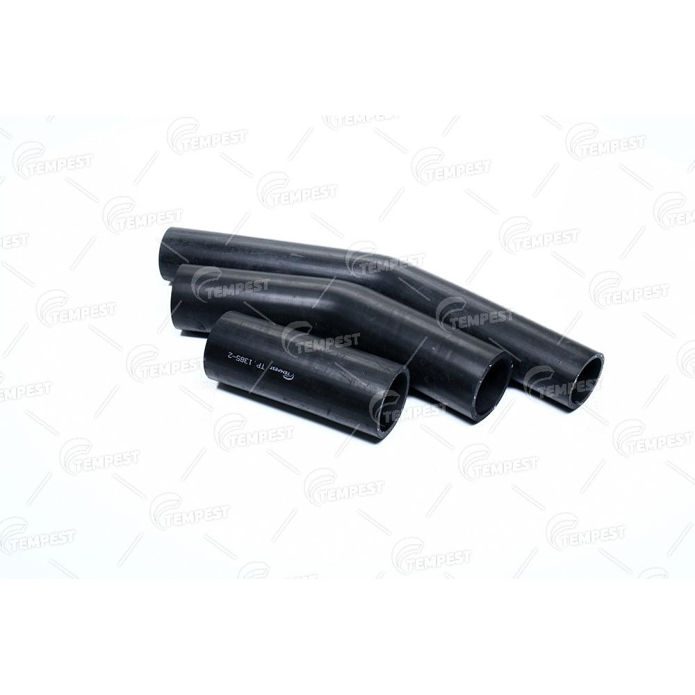 Патрубок радиатора ЗИЛ 130 (компл. 3 шт.) (TEMPEST)