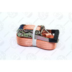 Стяжка вантажу, 3t. 50mm.x10m.(0.5+9.5) прогум. ручка <ДК> 