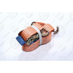 Стяжка вантажу, 2t. 50mm.x5m.(0.5+4.5) метал. ручка <ДК> 