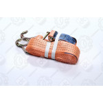 Стяжка вантажу, 2t. 50mm.x6m.(0.5+5.5) метал. ручка <ДК> 