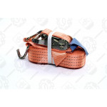 Стяжка вантажу, 2t. 50mm.x10m.(0.5+9.5) метал. ручка <ДК> 