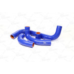 Патрубок радіатора ВАЗ 2105 з мід. радіатором (компл. 4 шт. силiкон) (TEMPEST) 