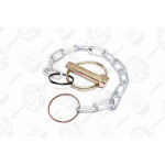 Чека МТЗ навішування задн. 9 мм. (З кільцем і ланцюжком) в зб. <ДК> 