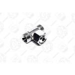 Штуцер потрійний М22х1,5-М22х1,5-М22х1,5 з гайкою S27 <ДК> 