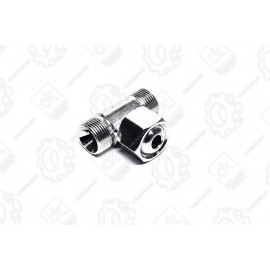 Штуцер потрійний М22х1,5-М22х1,5-М22х1,5 з гайкою S27 <ДК>