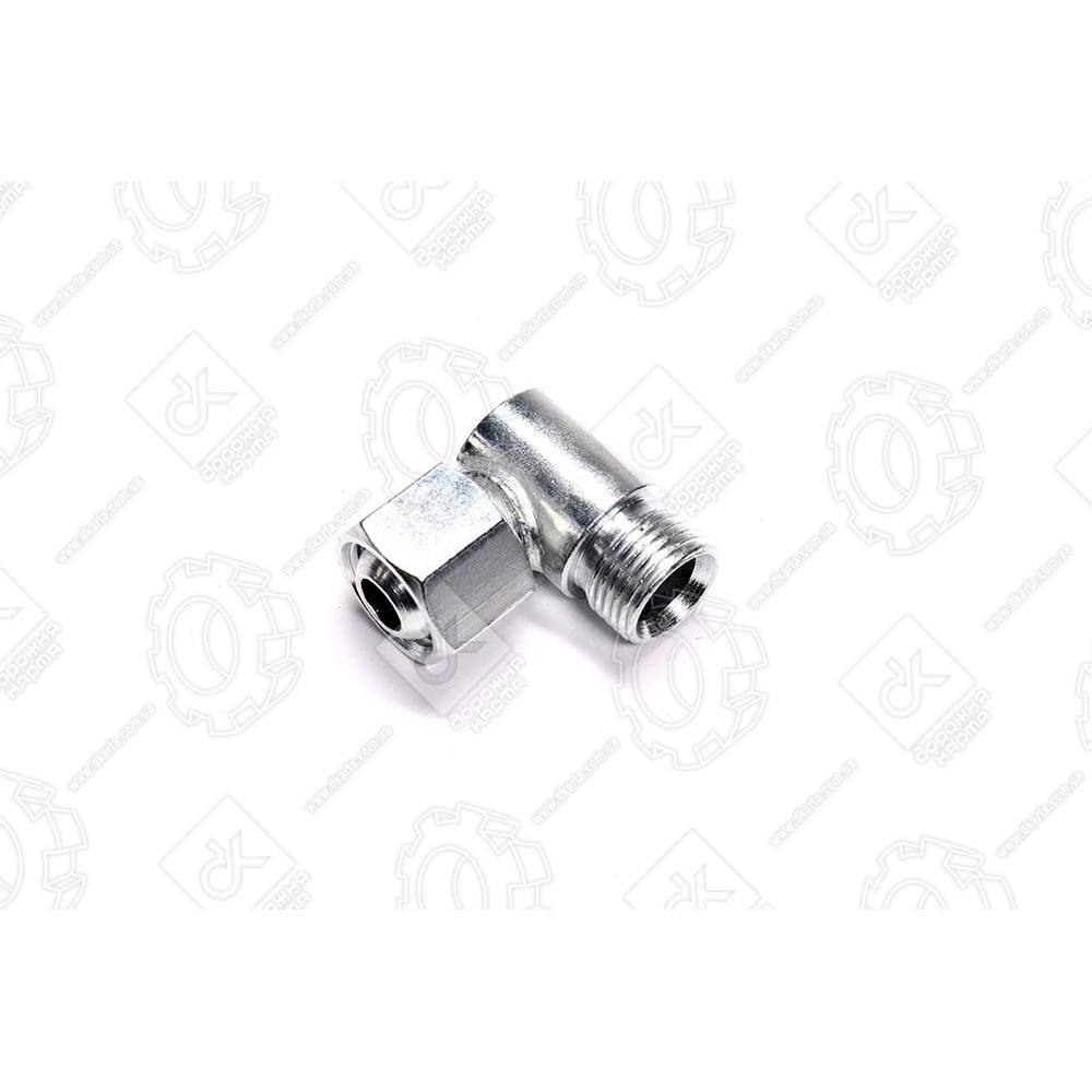 Штуцер кутовий M18 * 1.5-M18 * 1.5 з гайкою S 22 <ДК>