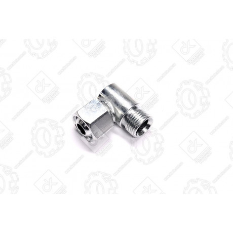 Штуцер кутовий M18 * 1.5-M18 * 1.5 з гайкою S 22 <ДК>