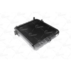 Радіатор вод. охолодження Богдан, Isuzu Є-2 2 ряд. мідь (TEMPEST)