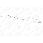 Трубка гальмівна Богдан, ISUZU (гнута) 3000мм <ДК> 