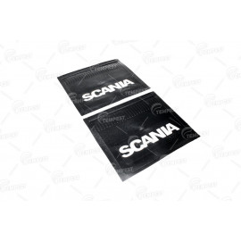 Бризговики 500X600X4 з обємною написом SCANIA (TEMPEST)